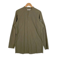 nonnative ノンネイティブ 16AW TOURIST LONG SHIRT C/T ARMY CLOTH バンドカラー ロングシャツ オリーブ スナップボタン NN-S3011 Size 1 福生店