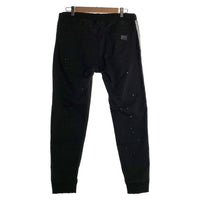 TMT ティーエムティー 19AW BLACK DENIM TRACK PANTS ブラックデニム トラックパンツ USED/ペンキ加工 TPT-F1904 Size L 福生店