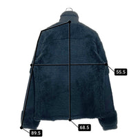 AVIREX アヴィレックス 6193481 ロングパイル コンバット フリースジャケット ブラック sizeM 瑞穂店