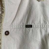 COOTIE クーティー ホワイトデニム ボアジャケット ホワイト アイボリー 日本製 Size XL 福生店