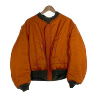 60`s U.S. ARMY 米空軍 SPORTS MASTERS スポーツマスター 縦ステッチ MA-1 ミリタリー フライトジャケット オリーブ 8415-818-7353 DSA-100-69-C-2767 Size L 福生店
