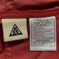 90's~ NIKE ACG ナイキ エーシージー ナイロン アノラック ジャケット レッド プルオーバー ハーフジップ Size M 福生店