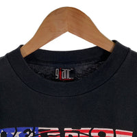 90's Red Hot Chili Peppers レッドホットチリペッパーズ Frank Kozik プリントTシャツ ブラック 1992コピーライト Giant by Tee Jays Size XL 福生店
