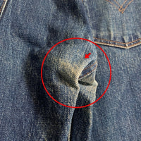 90's LEVI'S リーバイス 502XX BIG E 復刻 テーパードデニムパンツ ジッパーフライ インディゴ 日本製 91年 Size 32×33 福生店