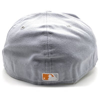 90's New Era ニューエラ MLB ニューヨーク・ヤンキース 59FIFTY ベースボールキャップ グレー ウール USA製 Size 7 3/8 (58.7cm) 福生店