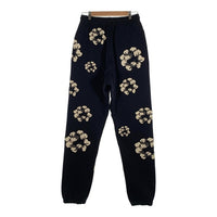DENIM TEARS デニムティアーズ 24AW CPFM カクタスプラントフリーマーケット Wreath Sweatpants リース プリント スウェットパンツ ブラック Size L 福生店