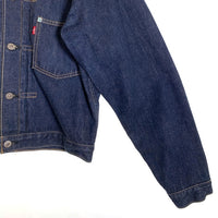 90's Levis リーバイス 71506-XX ボタン裏J02 1st 大戦モデル 復刻 BIG E ビッグイー セルビッチ 赤耳 ファースト デニムジャケット 濃紺 インディゴ 日本製 Size 40 福生店