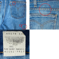 Levi’s リーバイス 530 USA製 90's ACTION JEANS アクションジーンズ ブラウンタブ デニムパンツ ライトインディゴ size34 瑞穂店
