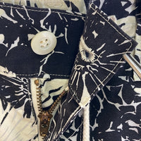JUNYA WATANABE COMME des GARCONS MAN ジュンヤワタナベ コムデギャルソンマン WS-P034 AD2016 キュプラボイルプリント ショートパンツ ブラック sizeS 瑞穂店