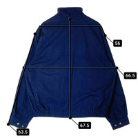 LANDS’ END ランズエンド 裏地チェック スイングトップ ネイビー sizeL 瑞穂店