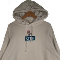 KITH NYC キス Disney ディズニー デイジーダック ボックスロゴ プルオーバースウェットパーカー ホワイト Size XL 福生店