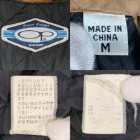 OP SNOW オーシャンパシフィック スノー ナイロン ジップアップジャケット ブラウン オールド 中国製 Size M 福生店
