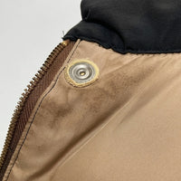 SUGAR CANE シュガーケーン SC11597 レザーヨーク ダウンベスト ブラック ベージュ Size L 瑞穂店