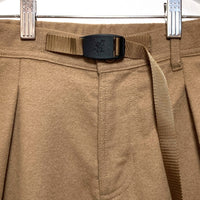 GRAMICCI グラミチ GLP-17F024 バギー ワイドパンツ ウール混 ベージュ sizeF 瑞穂店