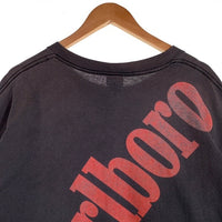 90's Marlboro マルボロ バックプリント ポケットTシャツ チャコール DELTA USA製 Size XL 福生店