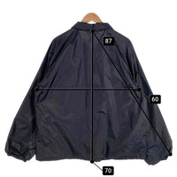 90`s SLAP SKATEMAGAZINE スラップ スケートマガジン ナイロン コーチ ジャケット ブラック Size L 福生店