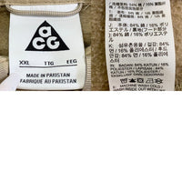 NIKE ACG ナイキエーシージー NRG ACG HOODIE プルオーバースウェットパーカー ベージュ CW4538-247 Size 2XL 福生店