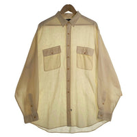 Polo by Ralph Lauren ポロラルフローレン リネン シャツ 長袖 オフホワイト Size XL 福生店