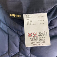 STUSSY ステューシー ナイロン リップストップ ミリタリージャケット GORE-TEX ブラック Size L 瑞穂店