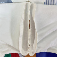 JUNYA WATANABE ジュンヤワタナベ コムデギャルソンマン WQ-B029 AD2015 パッチワーク ペイズリー柄 半袖シャツ ホワイト sizeS 瑞穂店