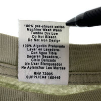 90`s Foo Fighters Roswell Records Alien Glow-In-The-Dark フーファイターズ ロズウェル レコーズ エイリアン グロウインザダーク半袖 Tシャツ ベージュ Size XL 福生店