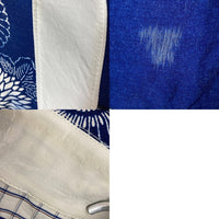 JUNYA WATANABE COMME des GARCONS MAN ジュンヤワタナベ コムデギャルソンマン WO-B049 AD2014 和柄 パッチワーク 半袖シャツ ブルー sizeS 瑞穂店