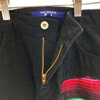 JUNYA WATANABE MAN ジュンヤワタナベ マン WJ-P006 AD2022 パッチワーク コーデュロイ 5ポケット パンツ ブラック sizeS 瑞穂店