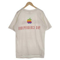 90`s Independence Day Apple Promo Tee インデペンデンスデイ アップルプロモーション プリントTシャツ ホワイト Size L 福生店