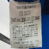 glamb グラム GB17SM/KNT01 Roland knit jersey ローランドニットジャージー ジャケット ブルー Size3 瑞穂店