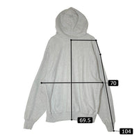 Champion チャンピオン PREMIUM REVERSE WEAVE リバースウィーブ パーカー グレー sizeXL 瑞穂店