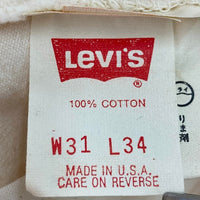 Levi's リーバイス 501-0651 ボタン裏522 USA製 93年 デニムパンツ 生成り ホワイト size31 瑞穂店