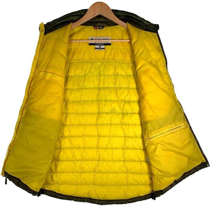 Columbia コロンビア ダウンベスト ダークグリーン 209 PM1784 Size M 