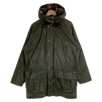 90's Woolrich ウールリッチ オイルドジャケット グリーン USA製 チェック柄ライナー Size M 福生店