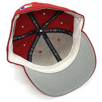 90's New Era ニューエラ MLB ニューヨーク・ヤンキース 59FIFTY ベースボールキャップ レッド ウール USA製 Size 7 3/8 (56.8cm) 福生店