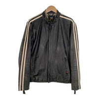 Schott ショット クラシックレーサー シングルライダースジャケット ブラック 牛革 USED加工 3121010 Size XL 福生店