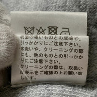 NO ID. ノーアイディー 20AW ビキューレラムパイルフェイクレイヤードBIGプルオーバーパーカ グレー Size F 福生店