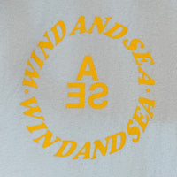 WIND AND SEA ウィンダンシー サークルプリント Tシャツ ライトブルー YOU AND SEA wds-Y&S2nd-02 Size XL 福生店