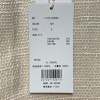 Darich ダーリッチ ツイードジャケットミニスカートセットアップ アイボリー sizeS 瑞穂店