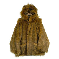 Supreme シュプリーム STONE ISLAND ストーンアイランド 22SS Formula Steel Reversible Fauxfur Parka ファージャケット ブラック Size M 福生店