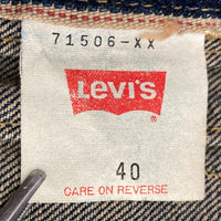 Levi's リーバイス 71506-XX ボタン裏J22 日本製 97年 BIGE復刻 1st トラッカージャケット Gジャン インディゴ size40 瑞穂店