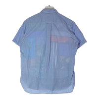 JUNYA WATANABE MAN ジュンヤワタナベ マン LOUSY LIVIN ラウジーリビン WM-B024 AD2023 パッチワーク 半袖シャツ ブルー sizeXS 瑞穂店