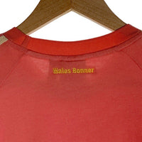 adidas アディダス Wales Bonner ウェールズボナー ストライプTシャツ ピンク HL8746 Size M 福生店