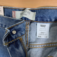 Levi's リーバイス 560 テーパードデニムパンツ インディゴ ウォッシュ加工 USA製 Size 46×30 福生店