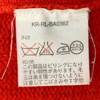 Polo Ralph Lauren ポロラルフローレン ウール ドライバーズニット レッド sizeM 瑞穂店