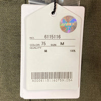 AVIREX アヴィレックス ミリタリー 半袖シャツ カーキ sizeM 瑞穂店