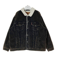 LEVI'S リーバイス PC9-A5784-0012 コーデュロイシェルパトラッカージャケット ブラック sizeXL※全体的に焼けあり 瑞穂店