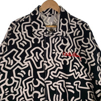 H&M エイチアンドエム Keith Hering キースヘリング コットン カバーオール ブラック ホワイト Size US XL 福生店