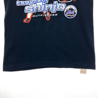 majestic マジェスティック ニューヨークメッツ 新庄剛志 Tシャツ ブラック sizeM 瑞穂店