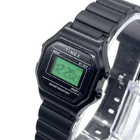 TIMEX タイメックス Wmns クラシックミニ クォーツ デジタル腕時計 TW2T48200 ブラック レディース 福生店