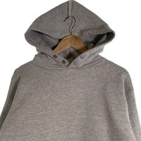 CAMBER キャンバー DOUBLE THICK PULLOVER HOODED 24oz プルオーバースウェットパーカー スナップボタン グレー USA製 Size S 福生店